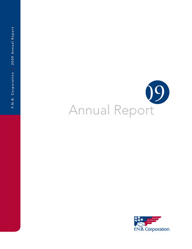 Thumbnail F.N.B. Corporation
 Annual Report 2009