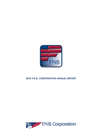 Thumbnail F.N.B. Corporation
 Annual Report 2012