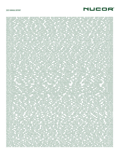 Thumbnail Nucor
 Annual Report 2021