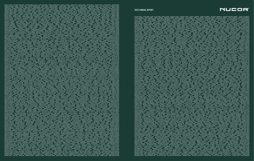 Thumbnail Nucor
 Annual Report 2022