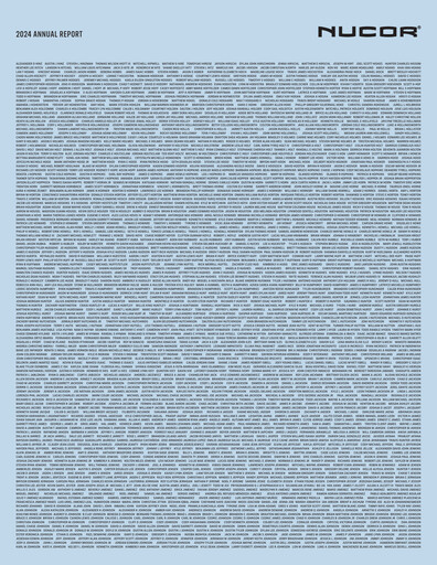 Thumbnail Nucor
 Annual Report 2024