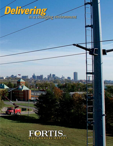 Thumbnail Fortis Annual Report 2002