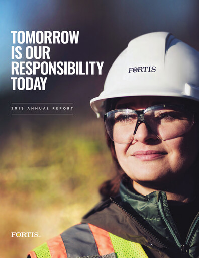 Thumbnail Fortis Annual Report 2019