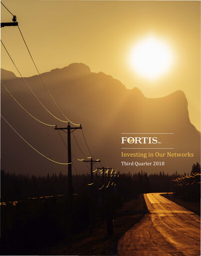Thumbnail Fortis Quarterly Report 2018-q3