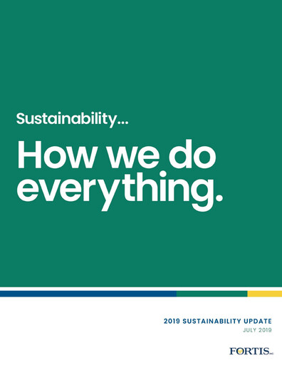 Thumbnail Fortis Sustainability Report 2019