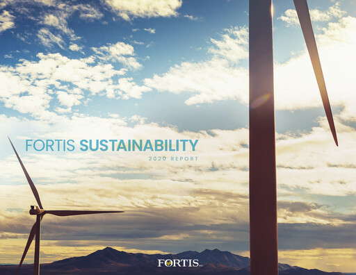 Thumbnail Fortis Sustainability Report 2020