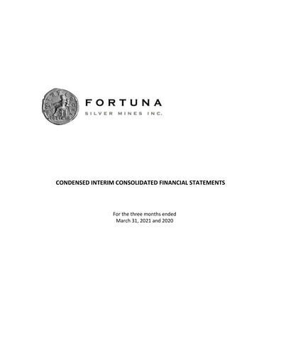 Thumbnail Fortuna Mining Quarterly Report 2021-q1