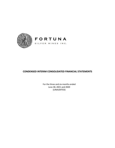 Thumbnail Fortuna Mining Quarterly Report 2021-q2