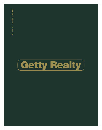 Thumbnail Getty Realty Annual Report 2020