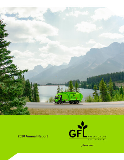 Vorschaubild GFL Environmental
 Jahresbericht 2020