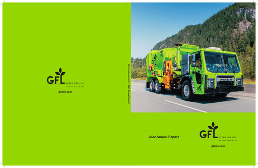 Vorschaubild GFL Environmental
 Jahresbericht 2022