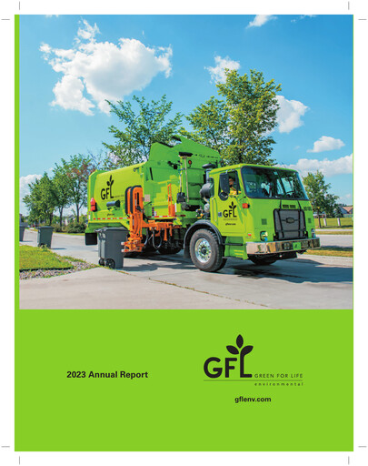 Vorschaubild GFL Environmental
 Jahresbericht 2023