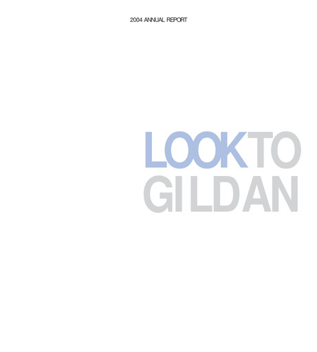 Thumbnail Gildan Annual Report 2004