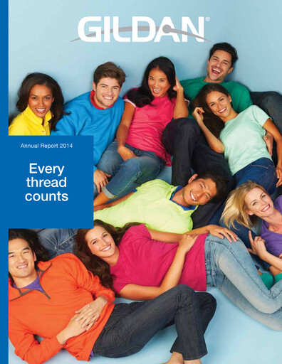 Thumbnail Gildan Annual Report 2014