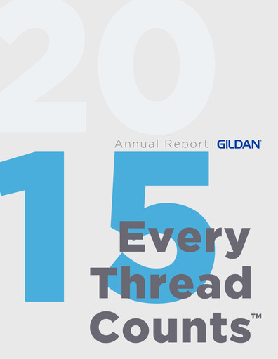 Thumbnail Gildan Annual Report 2015