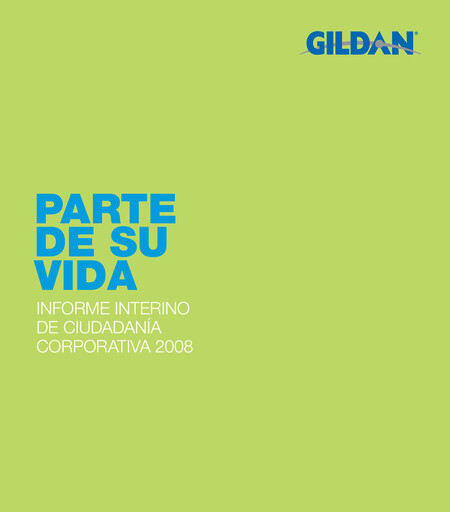 Thumbnail Gildan ESG Report 2008
