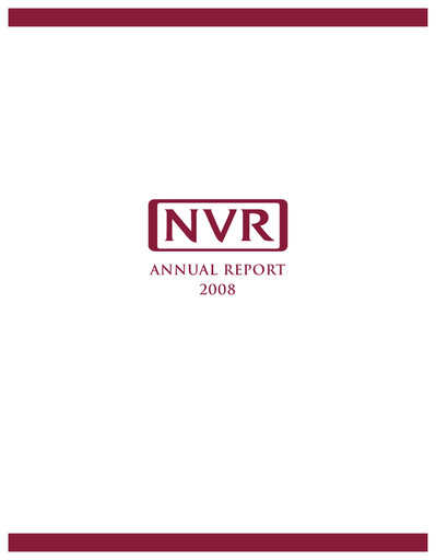 Thumbnail NVR Annual Report 2008