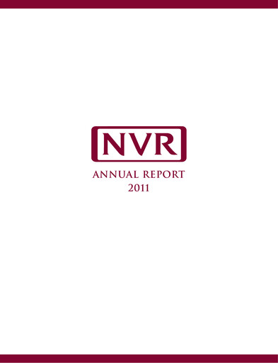 Thumbnail NVR Annual Report 2011