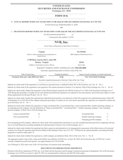 Thumbnail NVR Annual Report 2020