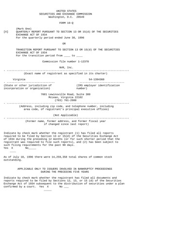 Thumbnail NVR Quarterly Report 1996-q2