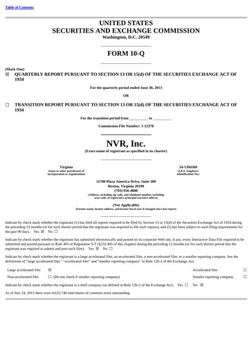 Thumbnail NVR Quarterly Report 2013-q2