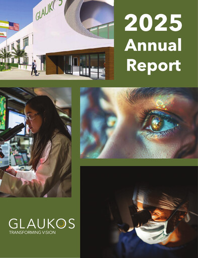 Thumbnail Glaukos Annual Report 2025
