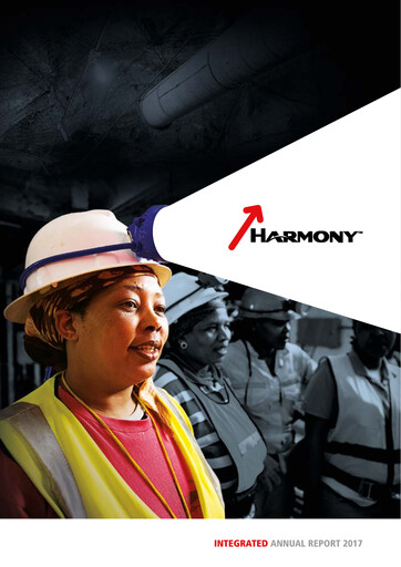 Thumbnail Harmony Gold Annual Report 2017