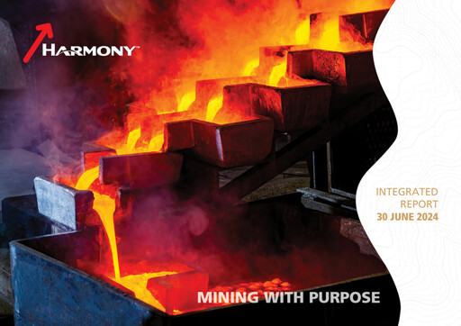 Thumbnail Harmony Gold Annual Report 2024