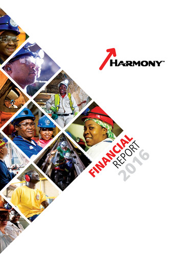 Thumbnail Harmony Gold Financial Statement 2016