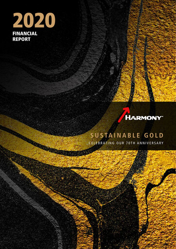 Thumbnail Harmony Gold Financial Statement 2020