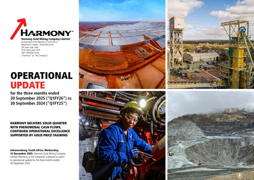 Vorschaubild Harmony Gold Quartalsbericht 2026-q1