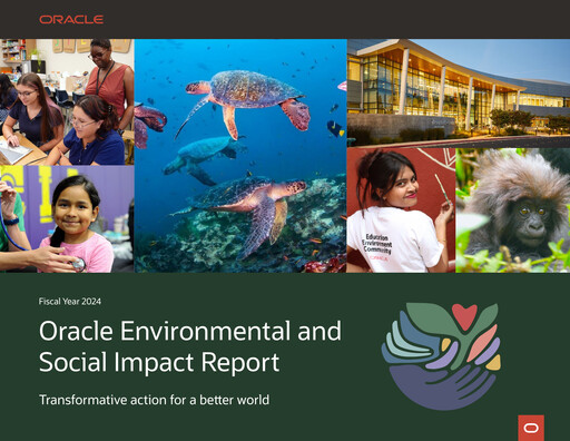 Thumbnail Oracle ESG Report 2024