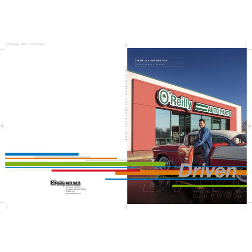 Thumbnail O'Reilly Automotive Annual Report 2000