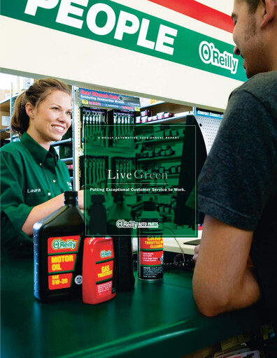 Thumbnail O'Reilly Automotive Annual Report 2005