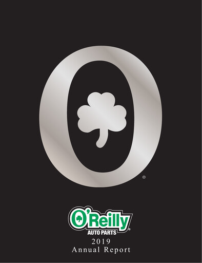 Thumbnail O'Reilly Automotive Annual Report 2019