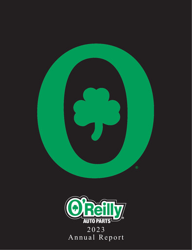 Thumbnail O'Reilly Automotive Annual Report 2023