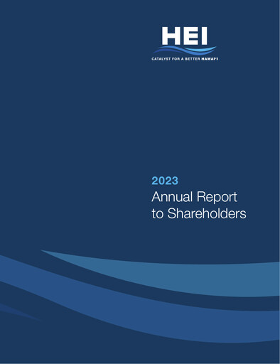 Thumbnail Hawaiian Electric Industries Annual Report 2023