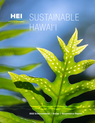 Thumbnail Hawaiian Electric Industries ESG Report 2021