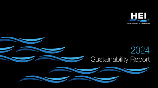 Thumbnail Hawaiian Electric Industries Sustainability Report 2024