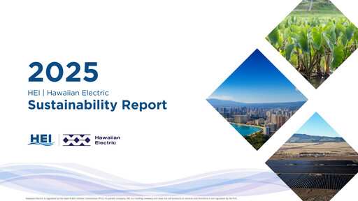 Thumbnail Hawaiian Electric Industries Sustainability Report 2025