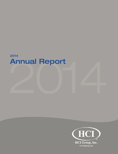 Thumbnail HCI Group
 Annual Report 2014