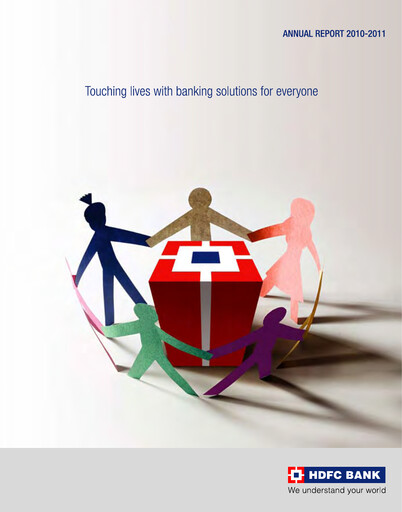 Thumbnail HDFC Bank Annual Report 2010-2011