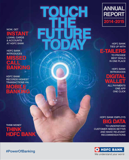 Thumbnail HDFC Bank Annual Report 2014-2015