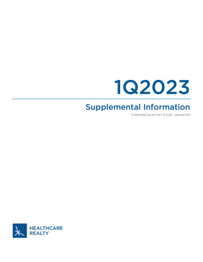 Thumbnail Healthcare Realty Trust Quarterly Report 2023-q1