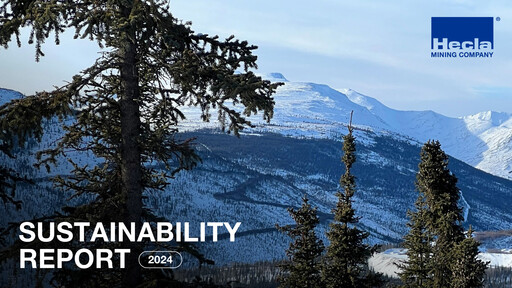 Thumbnail Hecla Mining
 Sustainability Report 2024