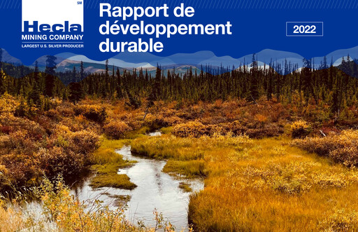 Thumbnail Hecla Mining
 Sustainability Report 2022