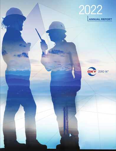 Thumbnail Occidental Petroleum Annual Report 2022