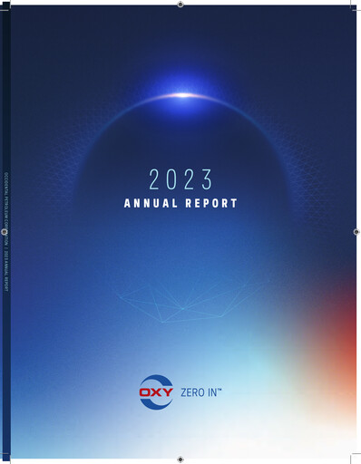 Thumbnail Occidental Petroleum Annual Report 2023