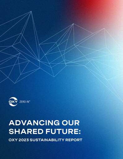 Thumbnail Occidental Petroleum Sustainability Report 2023