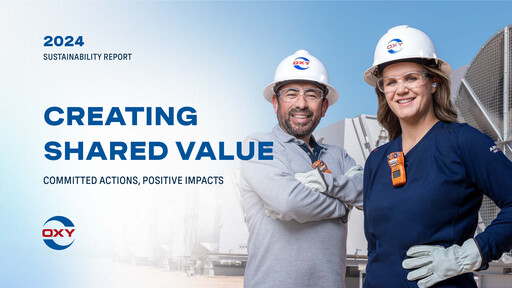 Thumbnail Occidental Petroleum Sustainability Report 2024